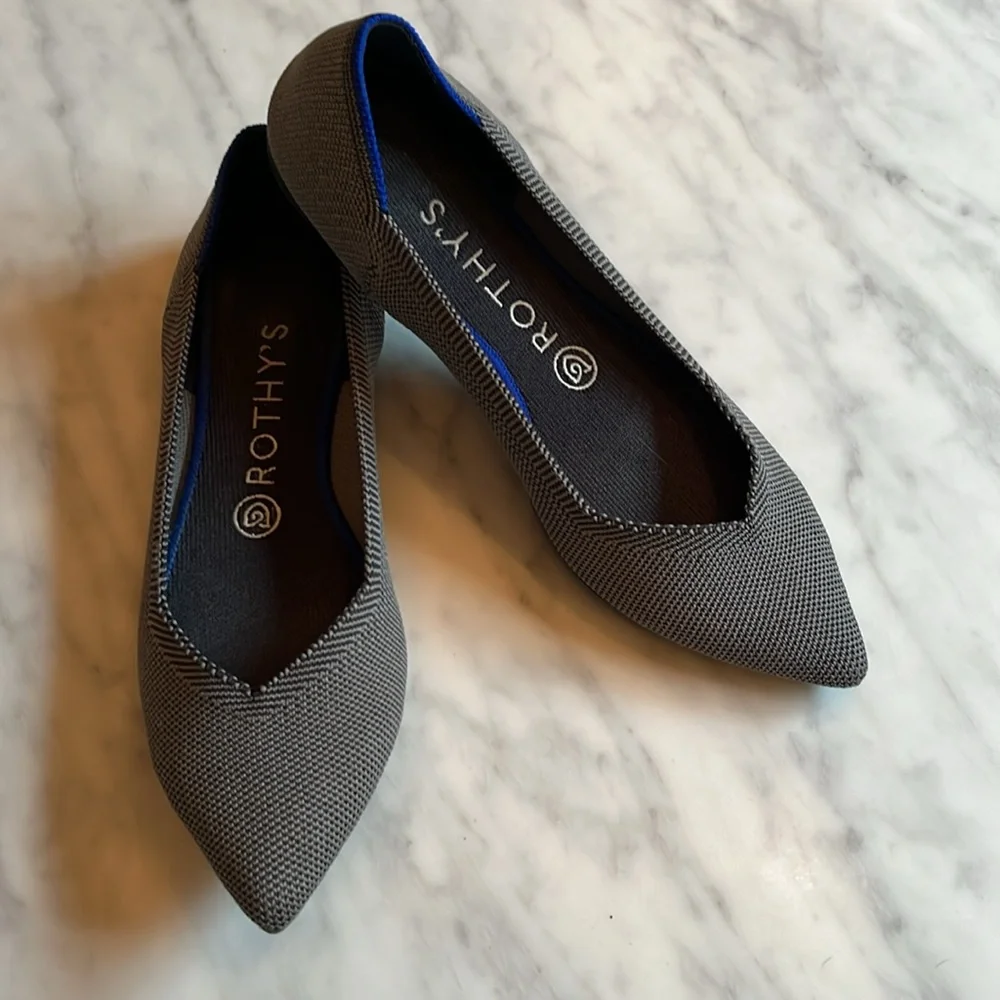 Rothy’s gray flats- Size 8 - Picture 3 of 5